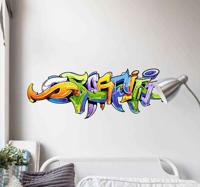 Veelkleurig graffiti stickers - thumbnail