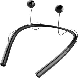 Tie Studio TQ14 In Ear headset Sport Bluetooth Zwart Nekbeugel, Bestand tegen zweet, Volumeregeling