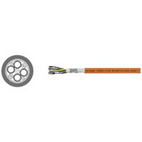 Helukabel TOPSERV® 121 Servokabel 4 G 10 mm² + 2 x 1 mm² Oranje 700564 500 m