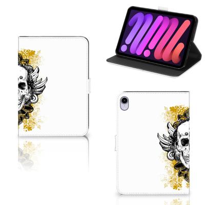 Tablettasje iPad Mini 6 (2021) Skull Goud