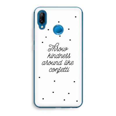 Confetti: Huawei P20 Lite Transparant Hoesje