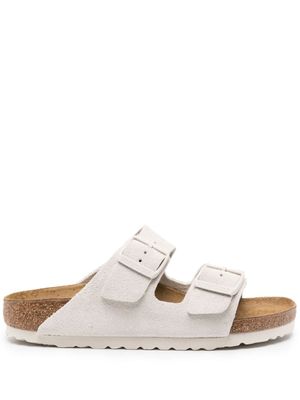 Birkenstock sandales à double boucles - Blanc