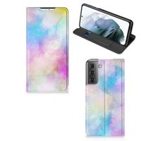 Bookcase Samsung Galaxy S21 FE Watercolor Light - thumbnail