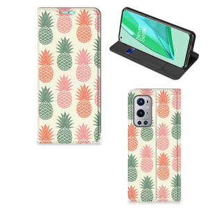 OnePlus 9 Pro Flip Style Cover Ananas