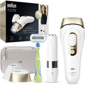 Braun Silk-expert Pro Silk expert Pro 5 PL5159 IPL Goud, Wit