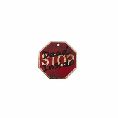 Halloween Decoraties My Other Me Stop Dead Inside 24 x 0,5 x 24 cm