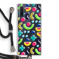 8-bit N°1: Samsung Galaxy Note 10 Plus Transparant Hoesje met koord