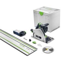Festool TSC 55 KSEB-Basic-FS Accu invalzaag + geleiderail 18V Basic Body in Systainer - 578826