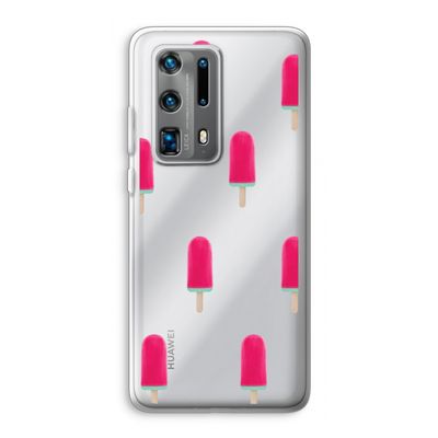 Waterijsje: Huawei P40 Pro Plus Transparant Hoesje