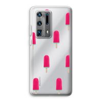 Waterijsje: Huawei P40 Pro Plus Transparant Hoesje