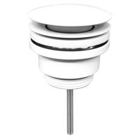 Differnz afvoerplug pop up | design | mat wit | 63mm