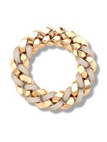 Pragnell bracelet médium en or rose 18ct et diamants - Blanc Pragnell bracelet médium en or rose 18ct et diamants - Blanc