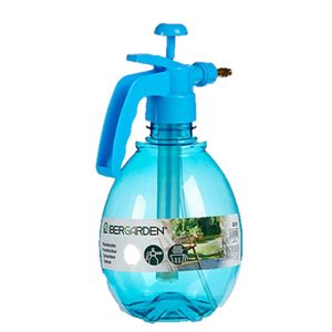 Kunststof drukspuit/plantensproeier blauw 1,5 L