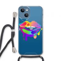 Lip Palette: iPhone 13 mini Transparant Hoesje met koord
