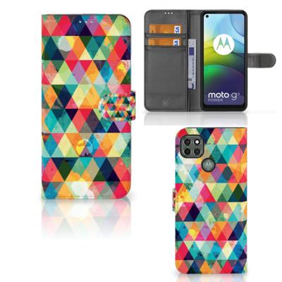 Motorola Moto G9 Power | Telefoon Hoesje | Geruit