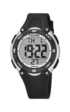 Horlogeband Calypso k5741 Rubber Zwart