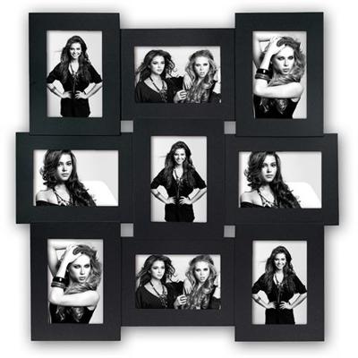 Zep fotolijst af33b vicenza black voor 9 foto&apos;s
