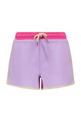 Like Flo zomer sweat short meisjes - lila - Faye