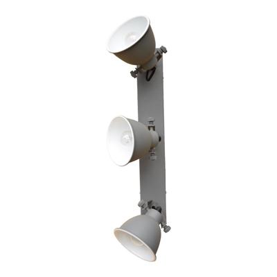 Urban Interiors Stoere plafondspotsIndustrial 3-lichts vintage grijs - AI-WL-07-254-VG