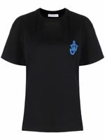 JW Anderson t-shirt à patch logo Anchor - Noir - thumbnail