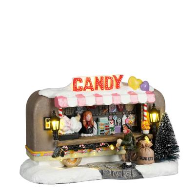 Foodtruck candy battery operated l17xb7xh10,5cm - Luville