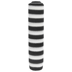 VidaXL Privacynet 75 g/m² 1,2x10 m hdpe antracietkleurig en wit