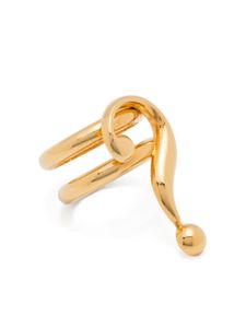 Moschino double-band ring - Or