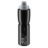 Elite bottle with protective cap jet plus black 950ml
