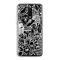 Vexx Black Mixtape: OnePlus 7 Transparant Hoesje