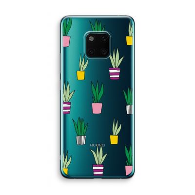 Sanseveria: Huawei Mate 20 Pro Transparant Hoesje