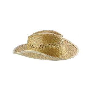 Cowboy strohoed - voor volwassenen - summer/tropical/Hawaii/Ibiza style