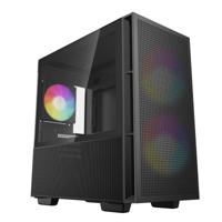 DeepCool CH360 tower behuizing 1x USB-A | 1x USB-C | RGB | Tempered Glass