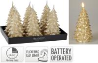 Led kaars boom 17 cm goud Nampook - Nampook