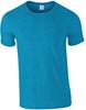 Gildan G64000 Softstyle® Adult T- Shirt - Antique Sapphire (Heather) - XXL