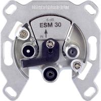Kathrein ESM 32 Antennedoos BK, DAB+, TV, FM, Data Inbouw (in muur), Schroefbevestiging Loop-through outlet