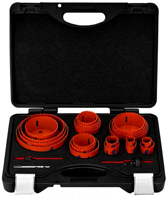 Bahco gatenzaag bi-metaal 25-delig | 20-121 mm - 3834-set-223