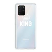 King zwart: Samsung Galaxy S10 Lite Transparant Hoesje