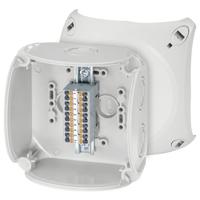 Hensel 62000293 Verdeeldoos Halogeenvrij, Verzegelbaar, Weerbestendig (l x b) 104 mm x 104 mm 1 stuk(s)