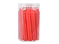 Decoris Kerstboomkaarsjes rood 1,3x10.5 cm