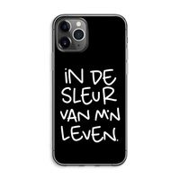 De Sleur: iPhone 11 Pro Max Transparant Hoesje