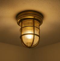 Gibraltar Scheepslamp Brons