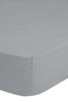 Goodmorning Jersey Hoeslaken Zilver-Lits-jumeaux (160/180x200 cm)