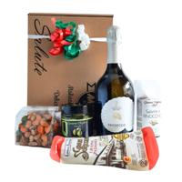 Borrelbox Italiaans (keuze uit witte of rode wijn of prosecco)