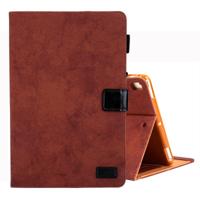 Voor iPad mini (2019) Business stijl horizontale Flip lederen draagtas met houder & kaartsleuf & fotolijstjes & slaap/Wake-up functie (bruin)
