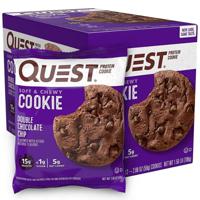 Quest Protein Cookie Double Chocolate Chip (1 doos)