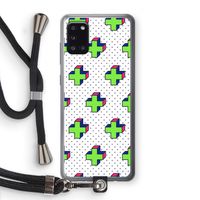 8-bit N°10: Samsung Galaxy A31 Transparant Hoesje met koord