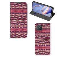 OPPO Reno4 Z 5G | Hoesje met Magneet | Aztec Paars