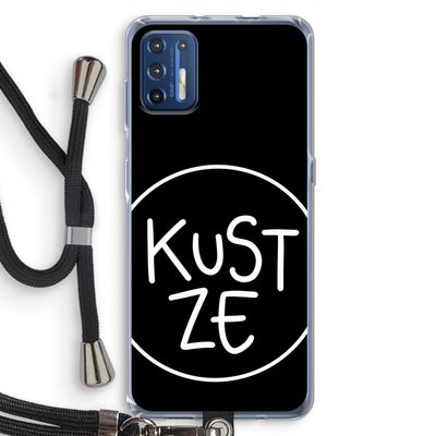KUST ZE: Motorola Moto G9 Plus Transparant Hoesje met koord