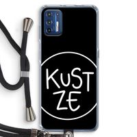 KUST ZE: Motorola Moto G9 Plus Transparant Hoesje met koord