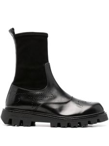 Fratelli Rossetti bottines Stivaletti en cuir - Noir